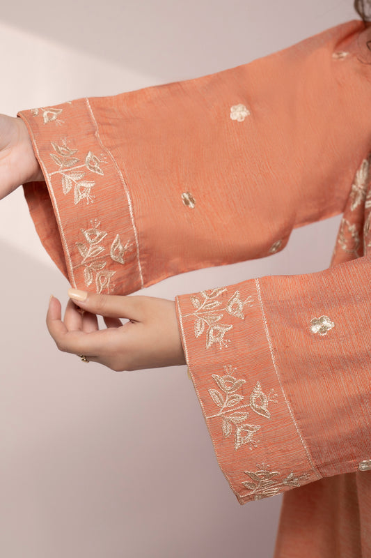 Embroidered Kurta Trouser - 3365