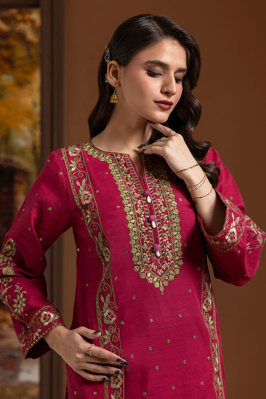 Embroidered Kurta Trouser - 3366