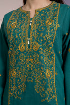 Embroidered Kurta Trouser - 3367