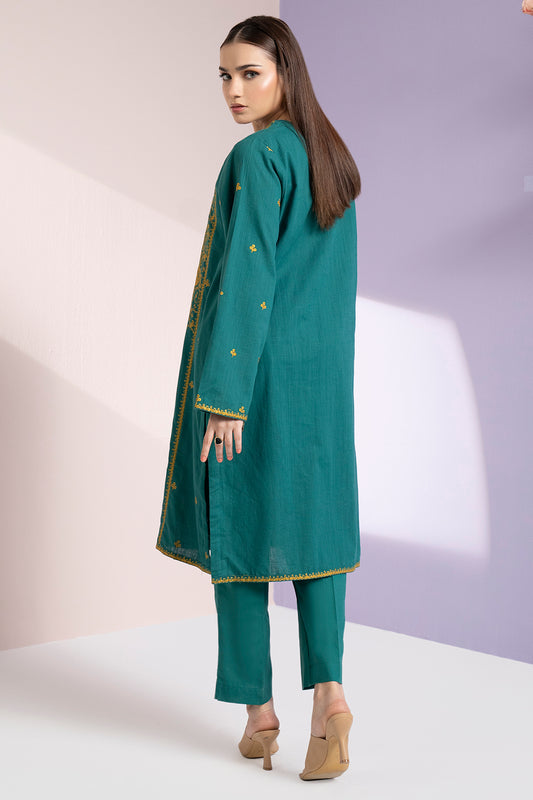 Embroidered Kurta Trouser - 3367
