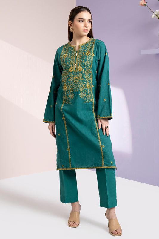 Embroidered Kurta Trouser - 3367