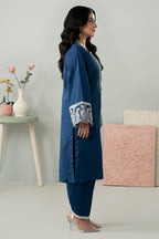 Embroidered Kurta Trouser - 3368