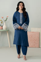 Embroidered Kurta Trouser - 3368