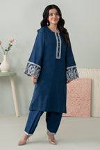 Embroidered Kurta Trouser - 3368