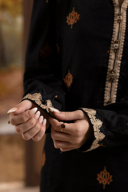 Embroidered Kurta Trouser - 3369