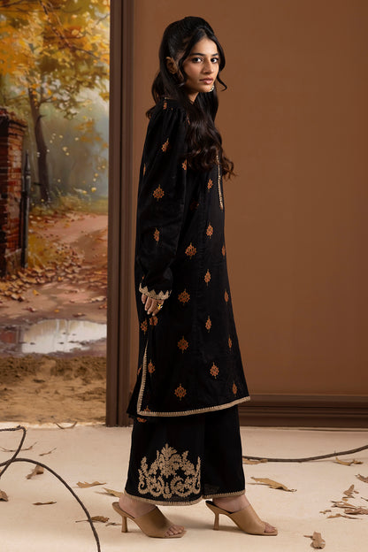 Embroidered Kurta Trouser - 3369