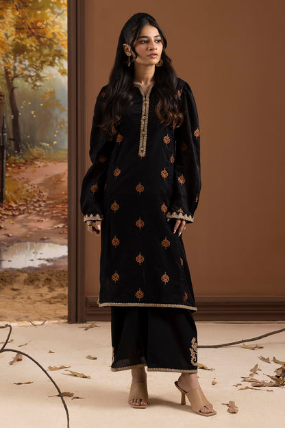 Embroidered Kurta Trouser - 3369