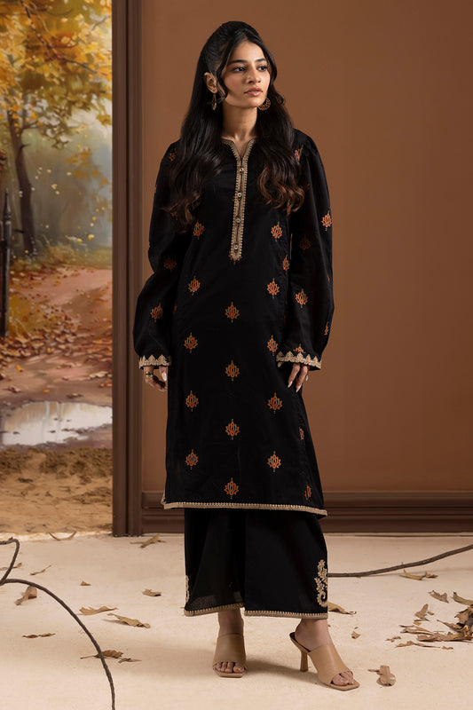 Embroidered Kurta Trouser - 3369