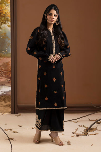 Embroidered Kurta Trouser - 3369