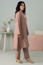 Embroidered Kurta Trouser - 3387