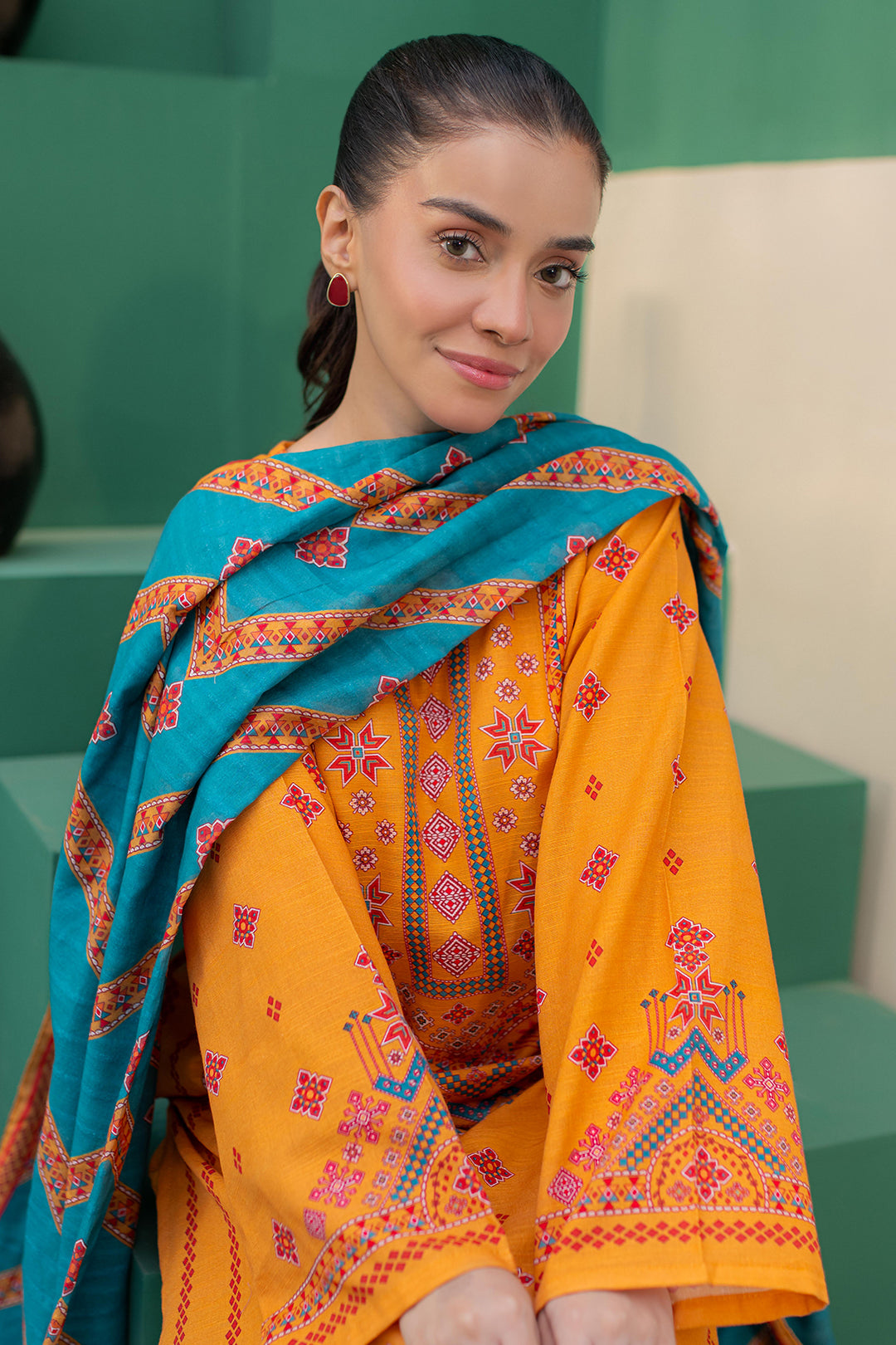Kurta Dupatta Trouser - 3009