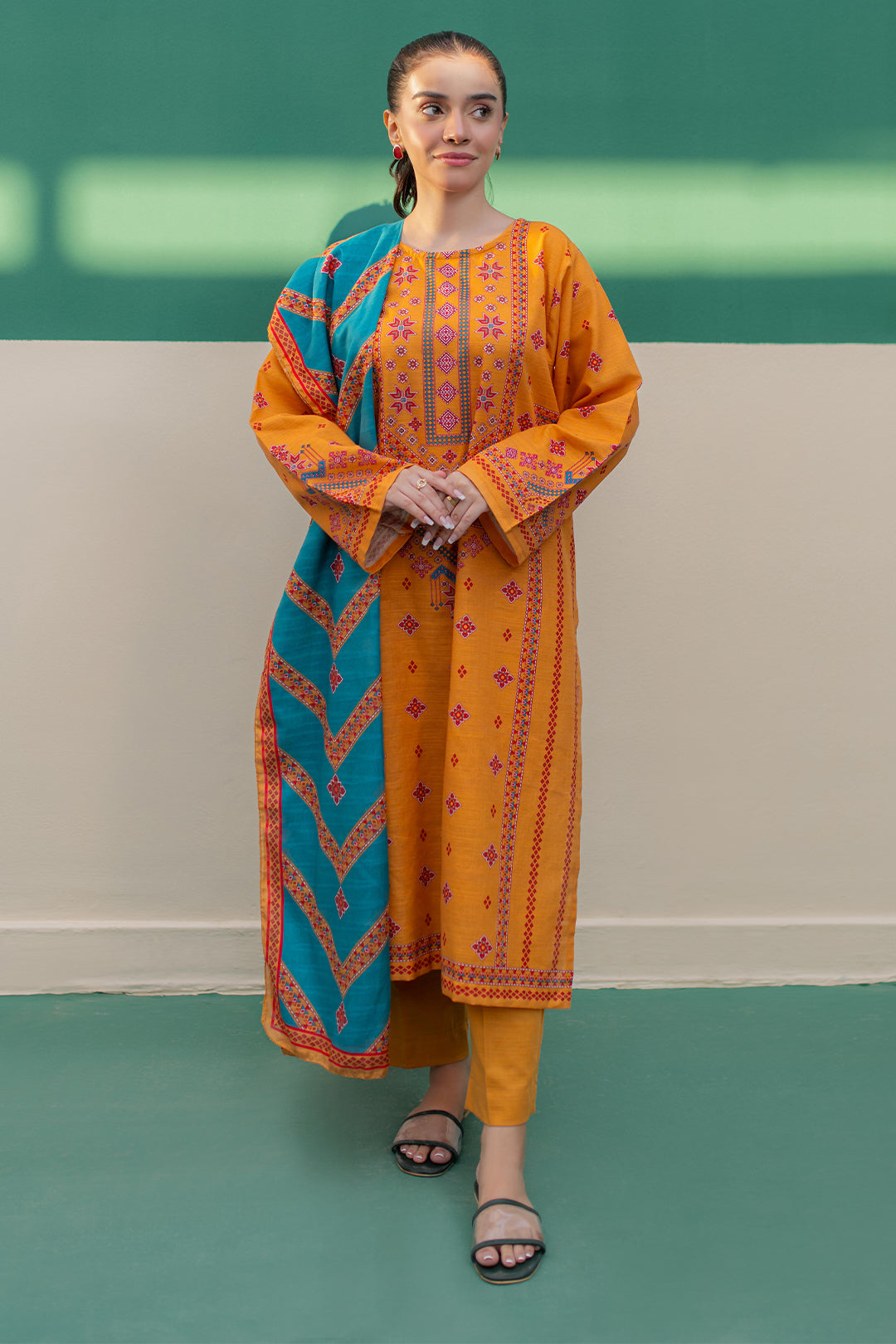 Kurta Dupatta Trouser - 3009