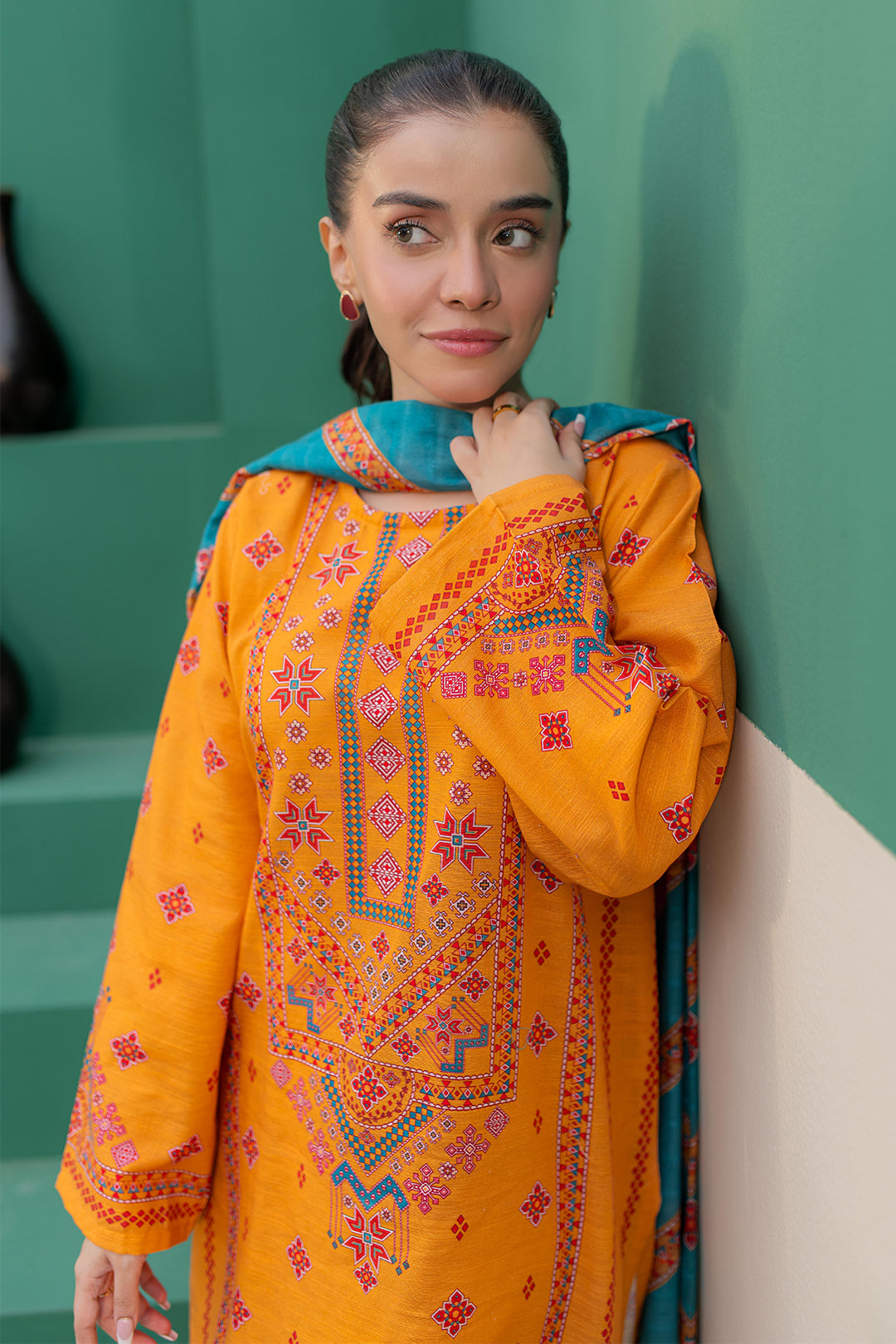 Kurta Dupatta Trouser - 3009