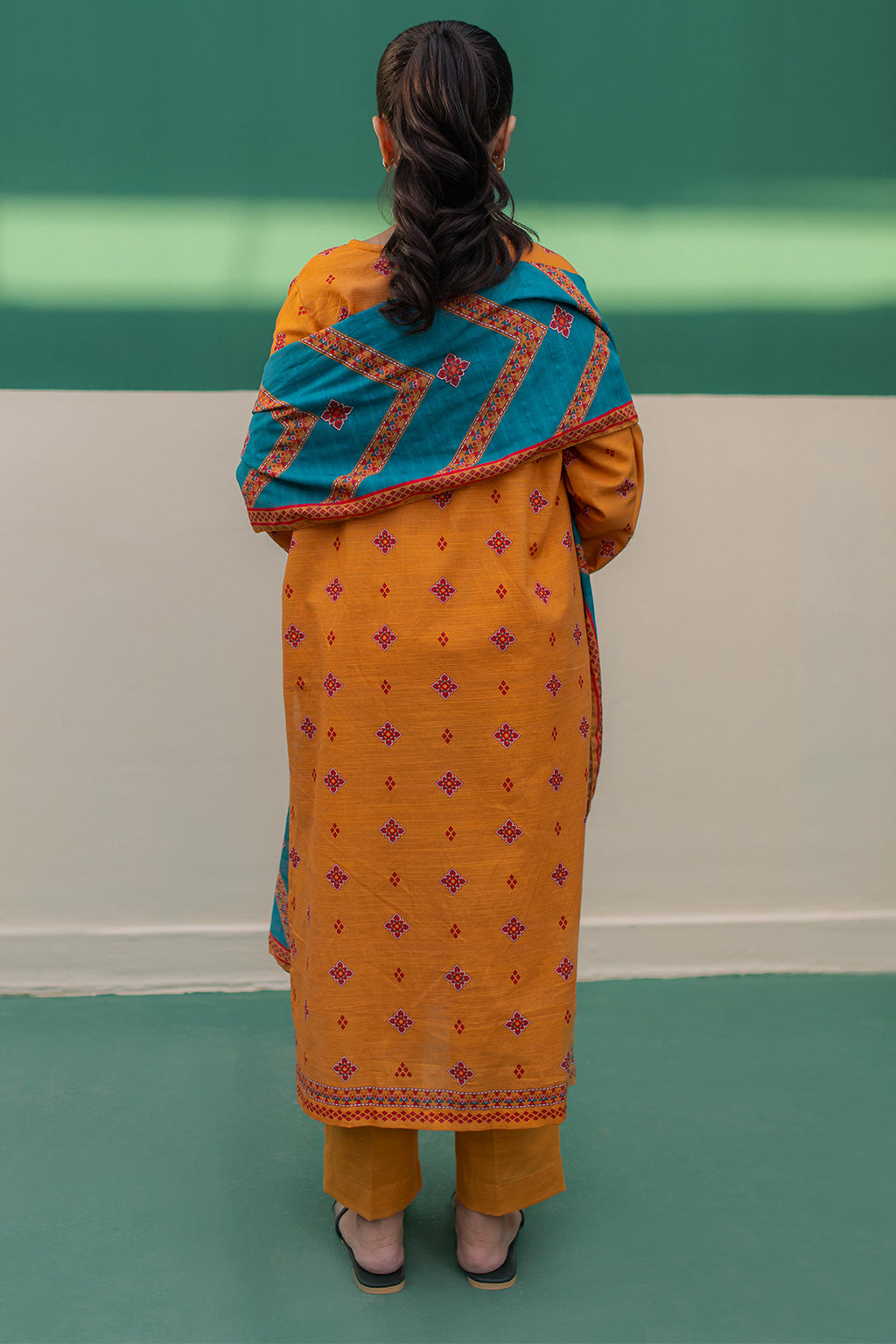 Kurta Dupatta Trouser - 3009