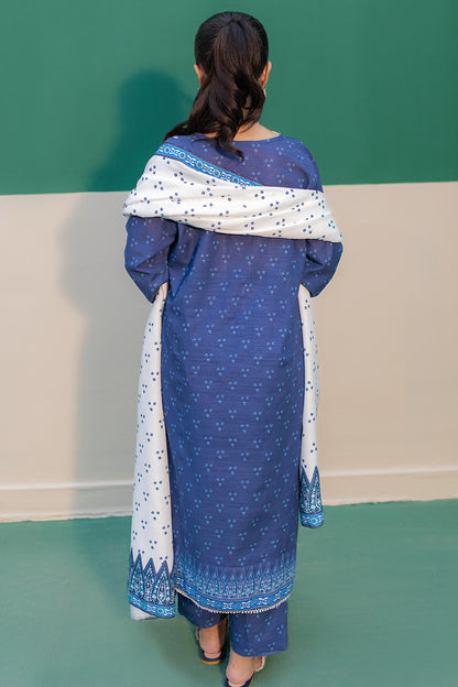 Kurta Shawl Trouser - 2945
