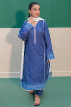 Kurta Shawl Trouser - 2945