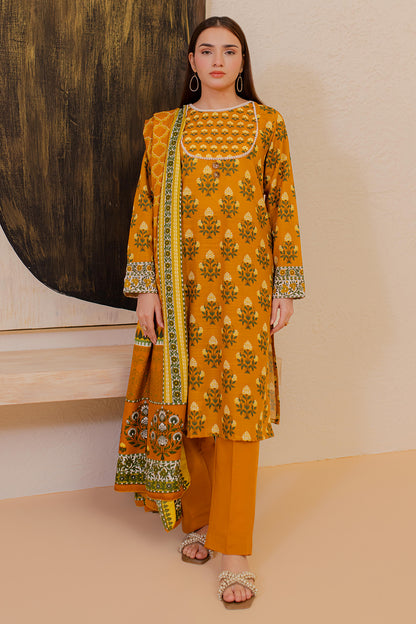 Kurta Shawl Trouser - 2946