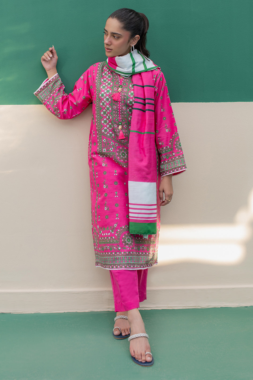 Kurta Dupatta Trouser - 2949