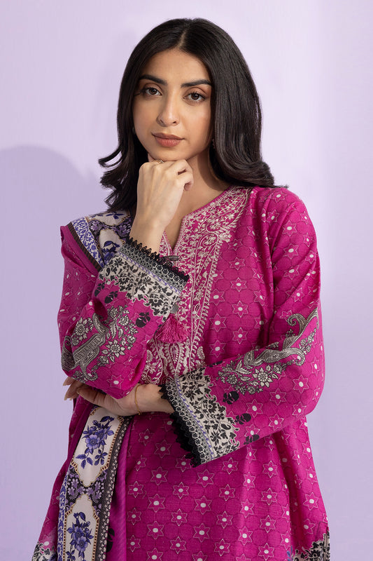 Embroidered Kurta Dupatta Trouser - 2952