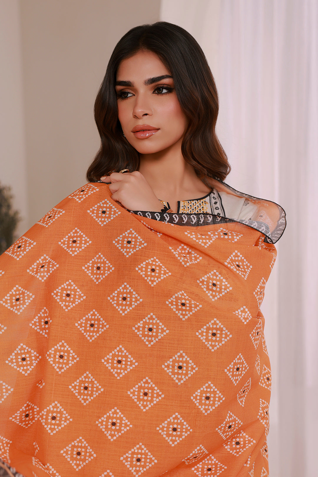 Embroidered Kurta Dupatta Trouser - 2953