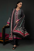 Kurta Shawl Trouser - 3008