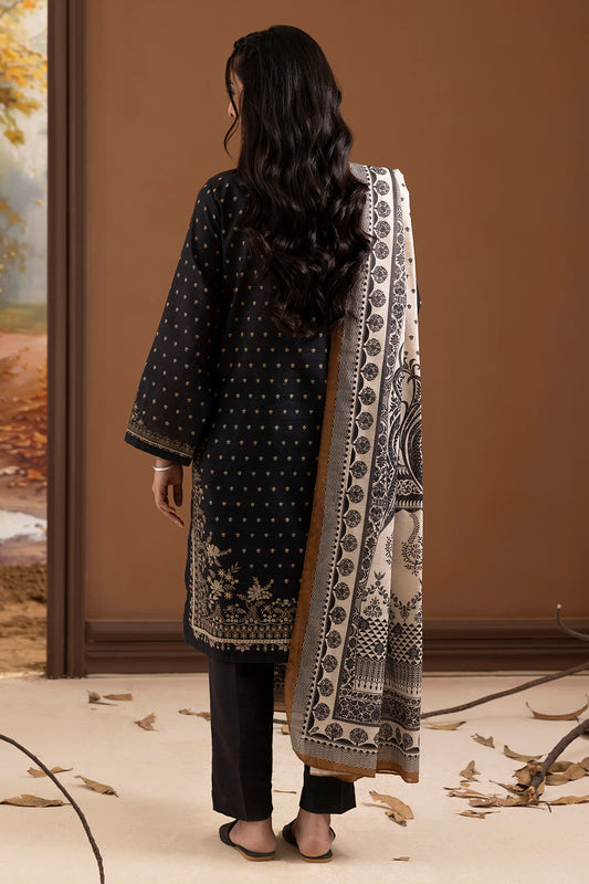 Embroidered Kurta Dupatta Trouser - 3014