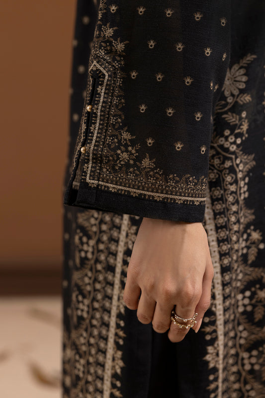 Embroidered Kurta Dupatta Trouser - 3014