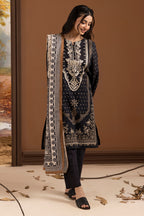 Embroidered Kurta Dupatta Trouser - 3014