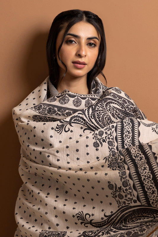 Embroidered Kurta Dupatta Trouser - 3014