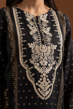 Embroidered Kurta Dupatta Trouser - 3014