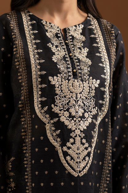 Embroidered Kurta Dupatta Trouser - 3014