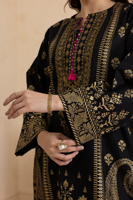 Embroidered Kurta Dupatta Trouser - 3016