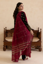 Embroidered Kurta Dupatta Trouser - 3016