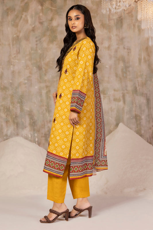Embroidered Kurta Dupatta Trouser - 3041