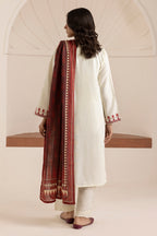 Embroidered Kurta Dupatta Trouser - 3063