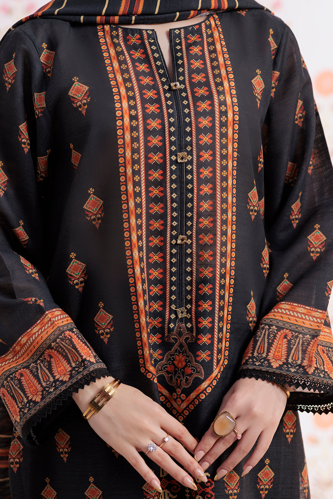 Kurta Dupatta Trouser - 3073