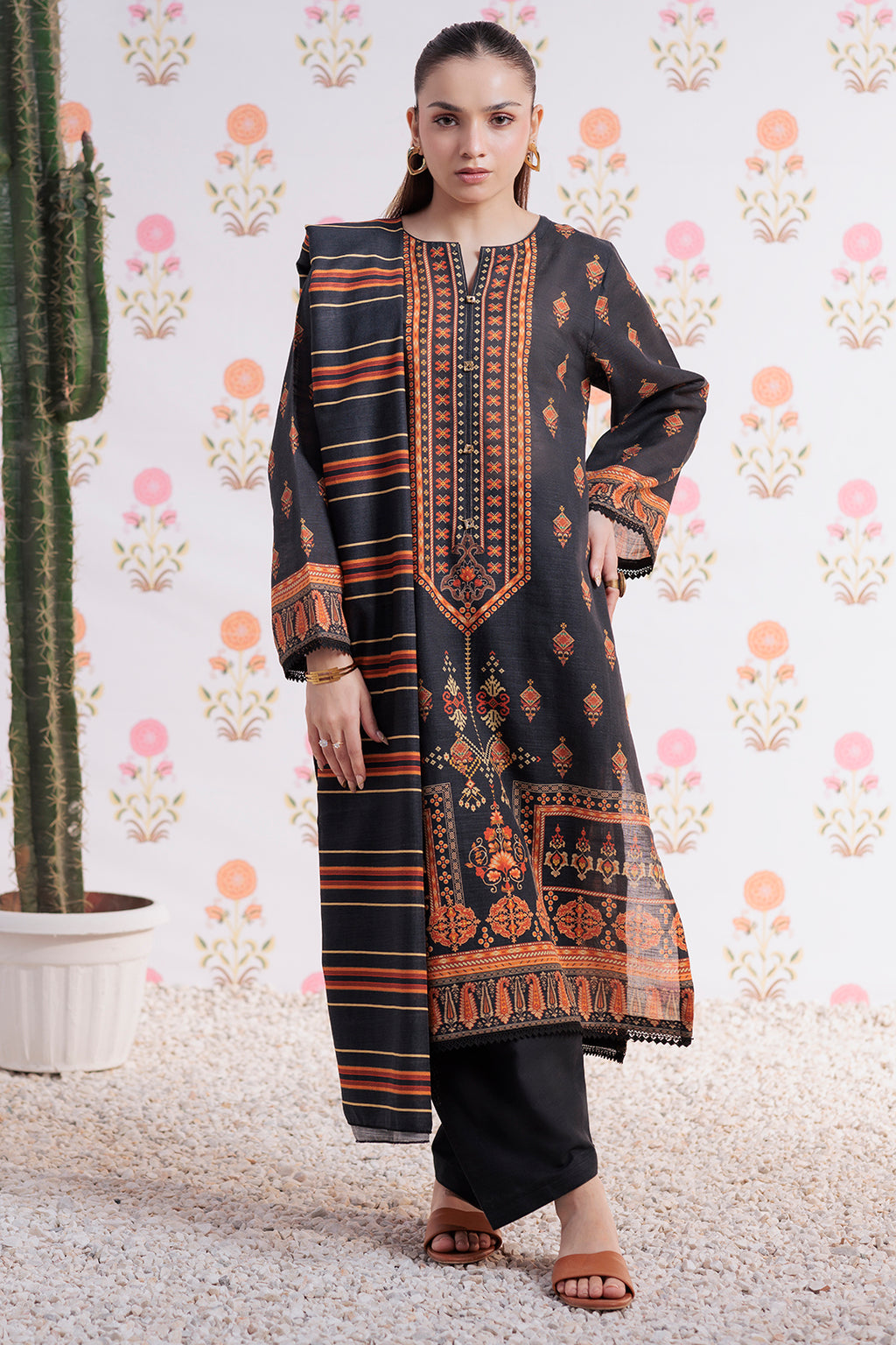 Kurta Dupatta Trouser - 3073