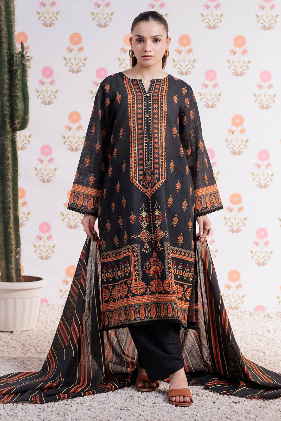 Kurta Dupatta Trouser - 3073