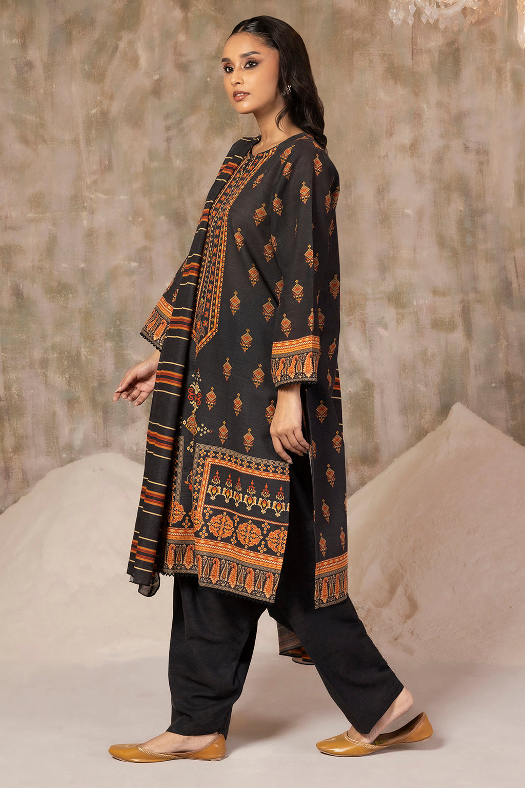 Kurta Dupatta Trouser - 3073