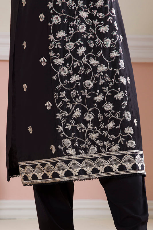 Embroidered Kurta Dupatta Trouser - 3090