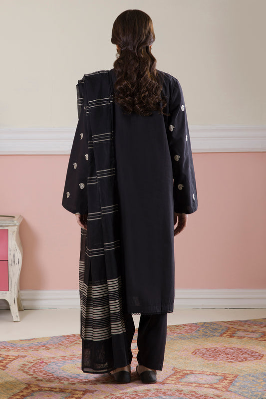 Embroidered Kurta Dupatta Trouser - 3090