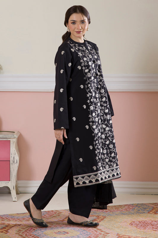 Embroidered Kurta Dupatta Trouser - 3090