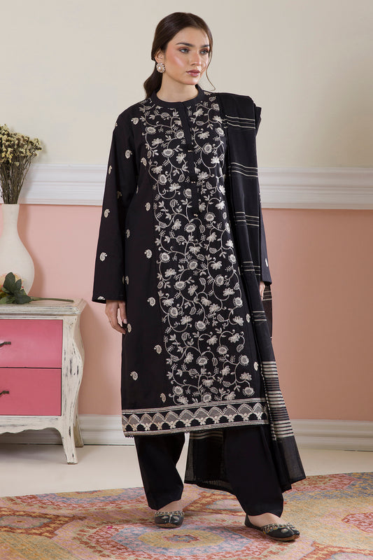 Embroidered Kurta Dupatta Trouser - 3090
