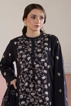 Embroidered Kurta Dupatta Trouser - 3090