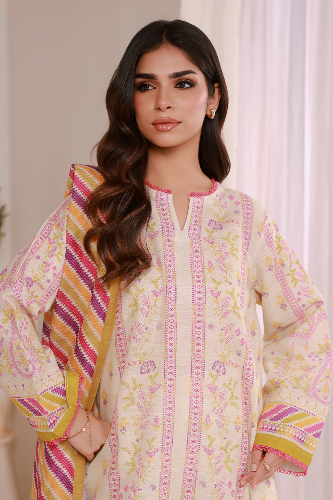 Kurta Dupatta Trouser - 3094