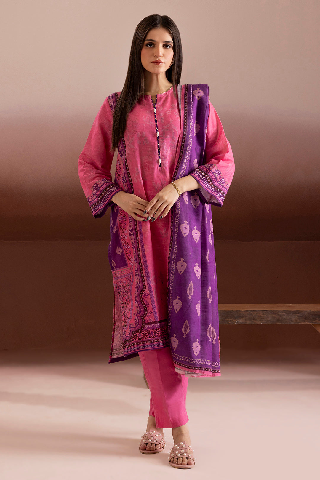 Kurta Dupatta Trouser - 3116