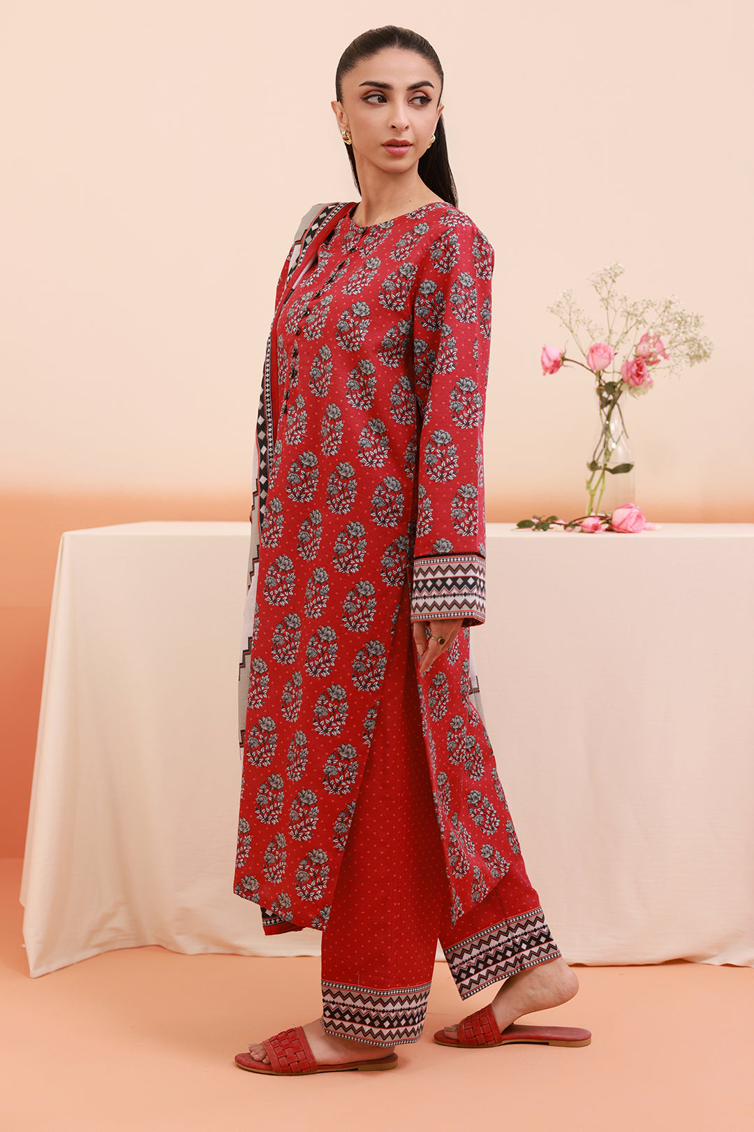 Kurta Dupatta Trouser - 3117