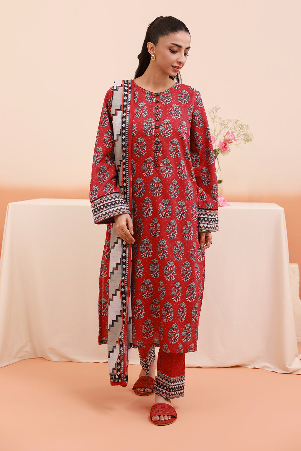 Kurta Dupatta Trouser - 3117