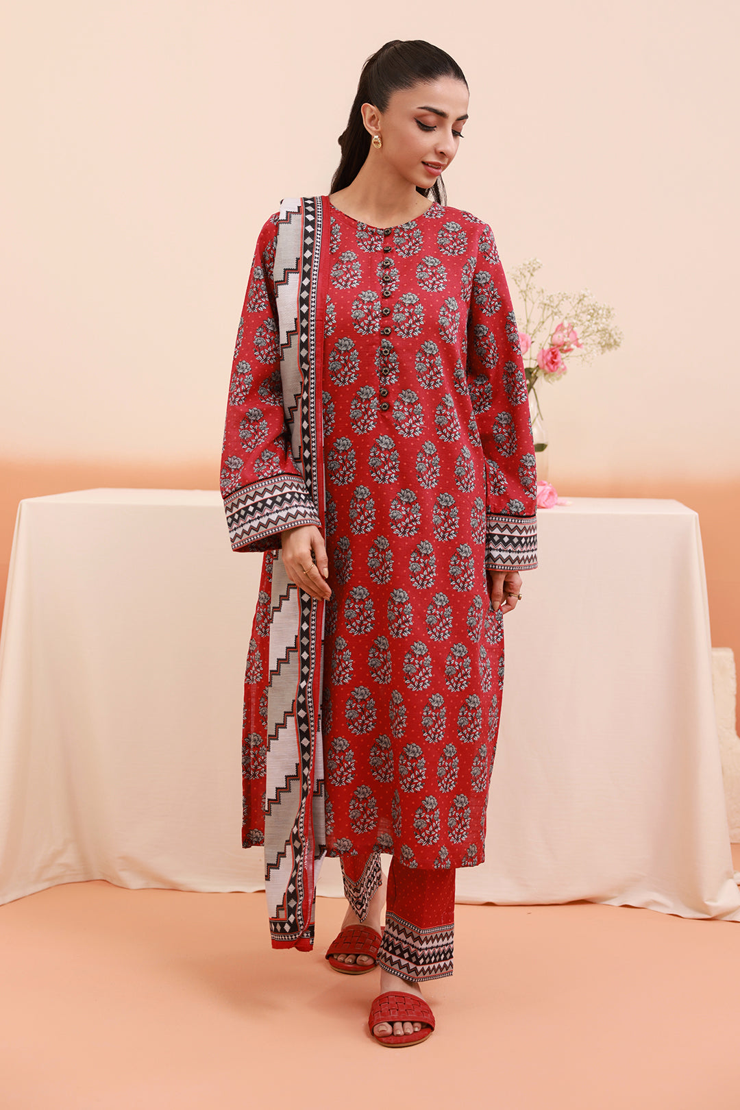 Kurta Dupatta Trouser - 3117