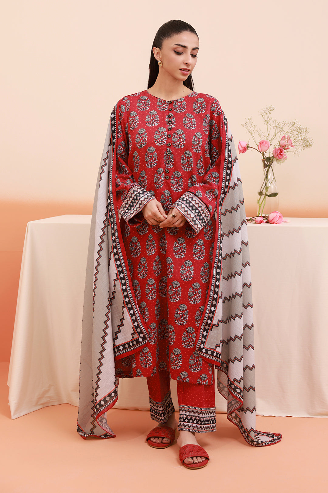 Kurta Dupatta Trouser - 3117